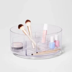 Bathroom Plastic Spinning Turntable Beauty Organizer Clear - Brightroom™ -Furniture Store GUEST 0b62140e f0fc 446c 96e1 4a703b797bef