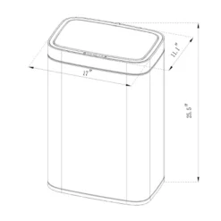 Motion Wastebasket With Liner - Brightroom™ -Furniture Store GUEST 0e7e13e3 1c51 4968 9797 f05398706d76