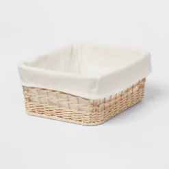 Tapered Woven Basket With Liner - Brightroom™ -Furniture Store GUEST 0fb1f4e5 0222 49b3 bf2a 53282a25b189