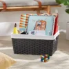 17" X 12" X 8" Large Woven Lined Basket Black - Brightroom™ 2 17" X 12" X 8" Large Woven Lined Basket Black - Brightroom™ -Furniture Store GUEST 0ff737db fc55 494a af3c b47897fa5dfd