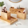 11.25" X 7" X 4.5" Modular Bamboo Vanity Organizer With Magnetic Strip - Brightroom™ -Furniture Store GUEST 136aefd1 aba6 431a bd81 a5c436c078df