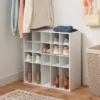 4 Tier Laminate Stackable Shoe Cubby White - Brightroom™ -Furniture Store GUEST 200c5d58 ee0f 445a a6bb 1ac1ca66a1f9