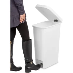 11gal Slim Step Trash Can - Brightroom™ -Furniture Store GUEST 21341658 c7c4 4051 b258 dbcf32b6754d