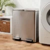 60L Stainless Steel Step Trash And Recycle Can - Brightroom™ -Furniture Store GUEST 30128205 1454 4957 900a b3a6ece06c4f