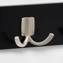 Modern Octopus 5 Rail Nickel Hooks Black - Brightroom™ -Furniture Store GUEST 3ac774e2 749d 459f b021 982cb4508f9d