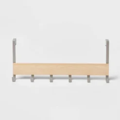 Large Over The Door Hook With Wood 6 Hooks - Brightroom™ 8 Large Over The Door Hook With Wood 6 Hooks - Brightroom™ -Furniture Store GUEST 427b723e 2d59 4066 b9a9 dd53d42e3056