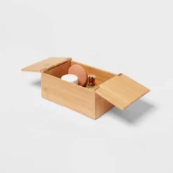 6" X 9" X 4" Rectangular Hinge Lid Bamboo Countertop Organizer - Brightroom™ -Furniture Store GUEST 448d43d4 ccde 4178 8ab1 21a8ac437e38