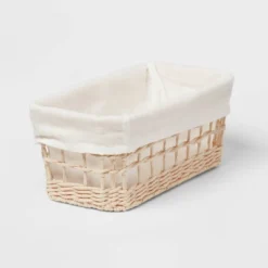 Tapered Woven Basket With Liner - Brightroom™ -Furniture Store GUEST 70e0a027 555f 4b93 8ec7 dfe36078892c