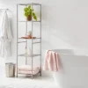 Tall Bath Storage Tower Brushed Nickel Metal - Brightroom™ 1 Tall Bath Storage Tower Brushed Nickel Metal - Brightroom™ -Furniture Store GUEST 7123969a d33c 4f84 9e8c b8a62c10f3c9