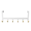 Mixed Material Over The Door 6 Hooks Rail Matte White - Brightroom™ 2 Mixed Material Over The Door 6 Hooks Rail Matte White - Brightroom™ -Furniture Store GUEST 8cbed083 e2f5 4931 842a d58fc357950d