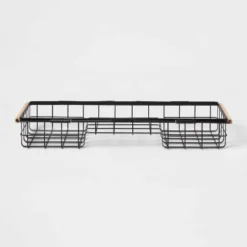 Metal Bathtub Caddy With Wood Handles - Brightroom™ -Furniture Store GUEST 923e8486 a4a4 45b8 bab0 811c8f0563d3