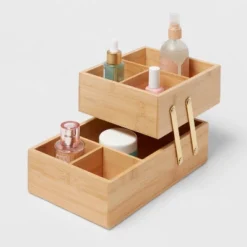 10" X 6" X 5" Hinged Bamboo Countertop Organizer - Brightroom™ -Furniture Store GUEST 9a00d1bf af05 4d94 820a 9a23cfe2b211