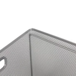 Mesh Crate File Box 10"x14"x 13.25" Silver - Brightroom™ 7 Mesh Crate File Box 10"x14"x 13.25" Silver - Brightroom™ -Furniture Store GUEST 9e04effa dde7 4772 9f15 4d3fa1725f20