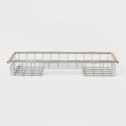 Metal Bathtub Caddy With Wood Handles - Brightroom™ -Furniture Store GUEST c36f2fab 3b86 43c7 b0dd 3a35c275f20c