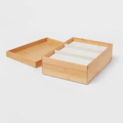 9" X 12" Stackable Bamboo Accessory Tray - Brightroom™ -Furniture Store GUEST dbfe0d6f 1c5b 4ccd a8a9 a879eda1c6a5