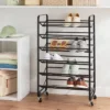 6 Tier Metal Rolling Shoe Rack - Brightroom™ -Furniture Store GUEST de520127 d3ea 45f8 b926 8a8e78af9405