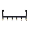 Mixed Material Over The Door 6 Hooks Rail Matte Black - Brightroom™ 2 Mixed Material Over The Door 6 Hooks Rail Matte Black - Brightroom™ -Furniture Store GUEST f77817c6 b17a 4038 a8d9 83e54ac180a4